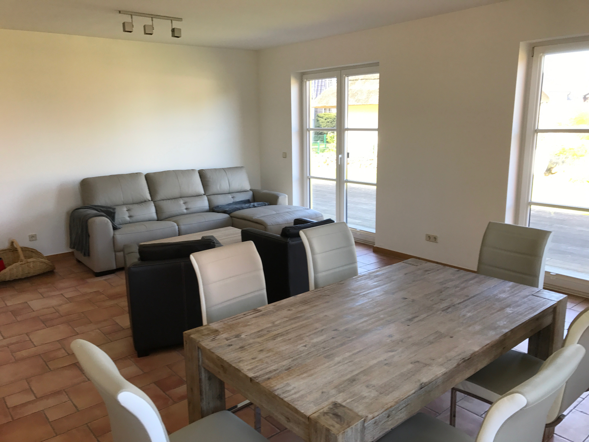 Ferienhaus Nordwind Wohnzimmer